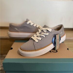 Toms Alex Drizzle  Gray Canvas Sneakers